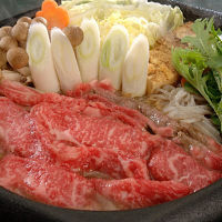 岐阜飛騨牛すきやき