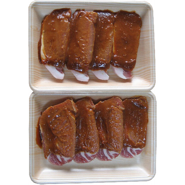 鹿児島黒豚ロース味噌漬けのサムネイル画像1