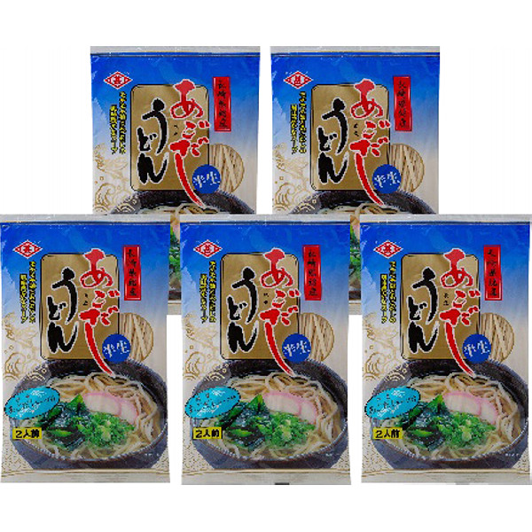 あごだしうどん５袋のサムネイル画像1