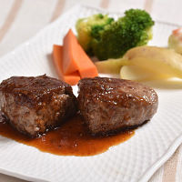 北海道十勝俵ハンバーグ８個セット