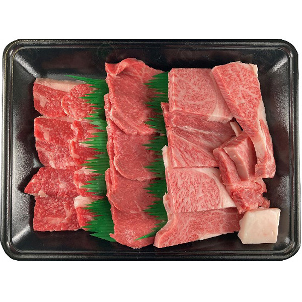 萬野和牛焼肉３種（リブロース・ブリスケ・内平）計５５０ｇのサムネイル画像1