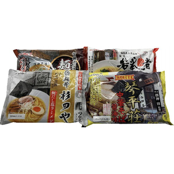 南東北名店監修ラーメン８食セットのサムネイル画像1