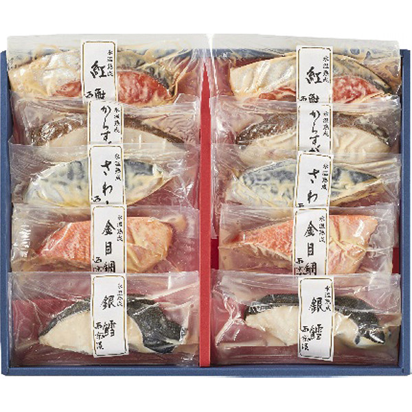 鳥取「山陰大松」氷温熟成西京漬けギフトセット「凛」のサムネイル画像1