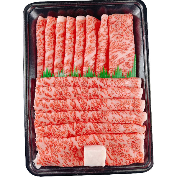 萬野屋和牛焼すきしゃぶ用サーロイン（計３８０ｇ）のサムネイル画像1