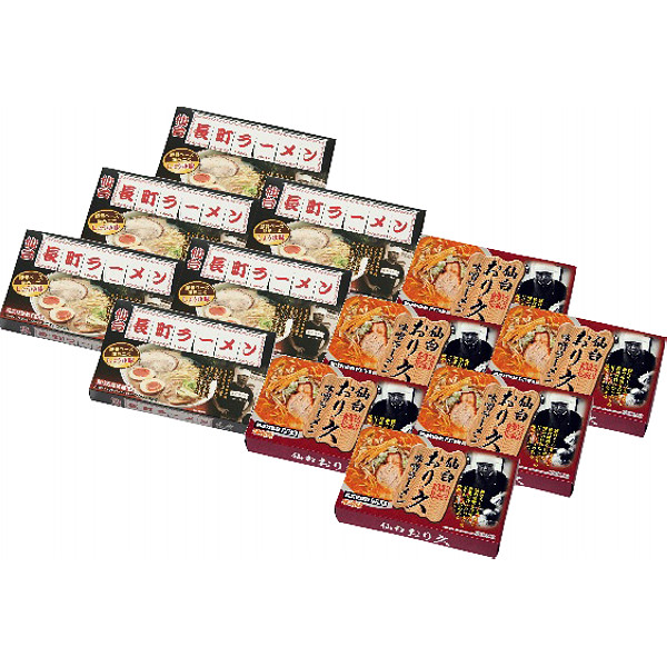 宮城仙台ラーメンセット乾麺２４食のサムネイル画像1