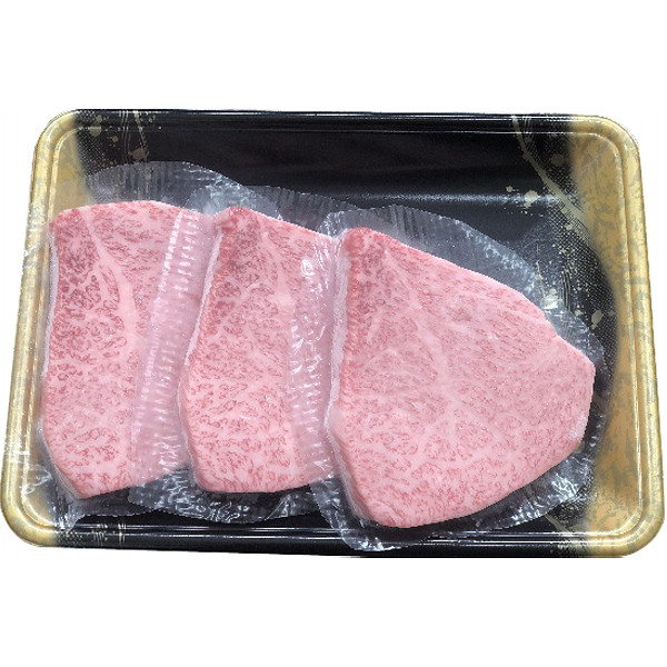 岩手「前沢牛オガタ」前沢牛トモサンカクステーキのサムネイル画像1