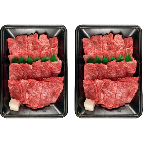 萬野和牛焼肉用モモ１ｋｇのサムネイル画像1