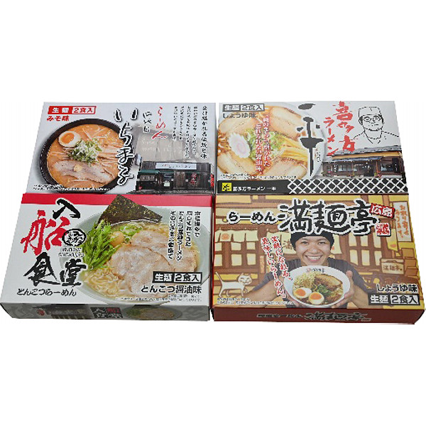 繁盛店ラーメンセット生麺８食のサムネイル画像1