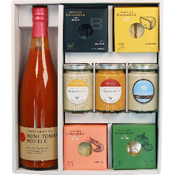 ミニトマトジュース・ディップ・クラッカーセットのサムネイル画像1