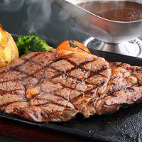 萬野和牛ロースステーキ２枚（計４００ｇ）