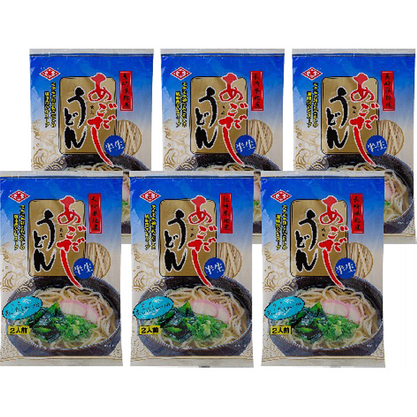 あごだしうどん６袋のサムネイル画像1