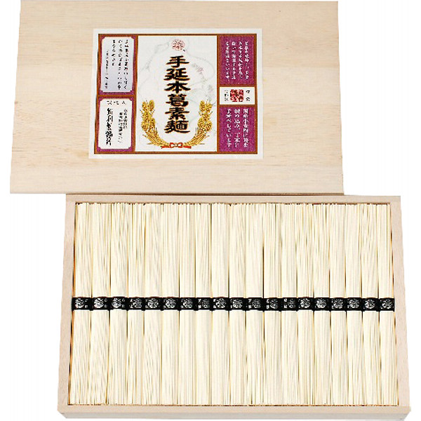 奈良「坂利製麺所」手延べ葛そうめんのサムネイル画像1