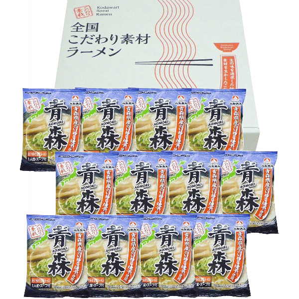 青森魚介豚骨醤油ラーメン１２食セットのサムネイル画像1