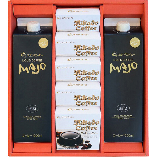 東京「ミカド珈琲」コーヒーゼリー＆リキッドコーヒーギフトのサムネイル画像1