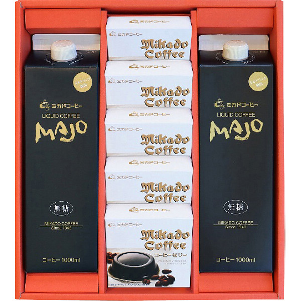 東京「ミカド珈琲」コーヒーゼリー＆リキッドコーヒーギフトのサムネイル画像2