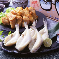 玄海ふぐの唐揚げと一夜干し