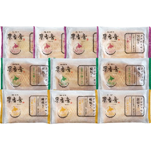 北海道十勝クロワッサン鯛焼き３種セットのサムネイル画像1