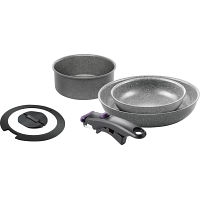 バッラリーニ　ヴィンチ　フライパン＆鍋５点セット