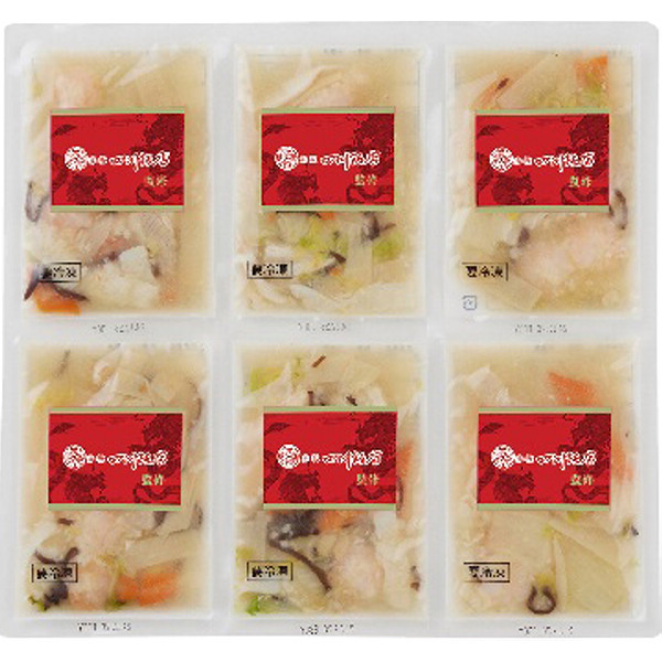 東京「赤坂四川飯店」監修中華丼の具６個セットのサムネイル画像1