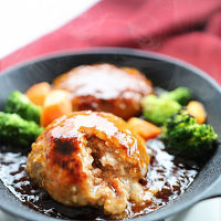 香川オリーブ牛入り生ハンバーグ６個セット