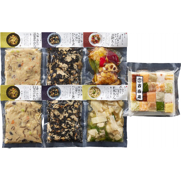 「梅の花」なみはや寿司と和惣菜４種６袋セットのサムネイル画像1