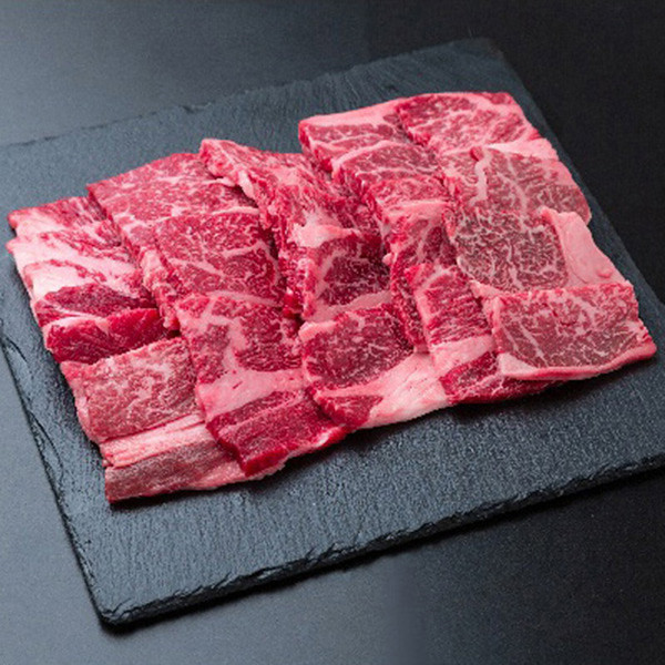 宮崎県産霧峰牛（交雑種）肩ロース焼肉（６００ｇ）のサムネイル画像1