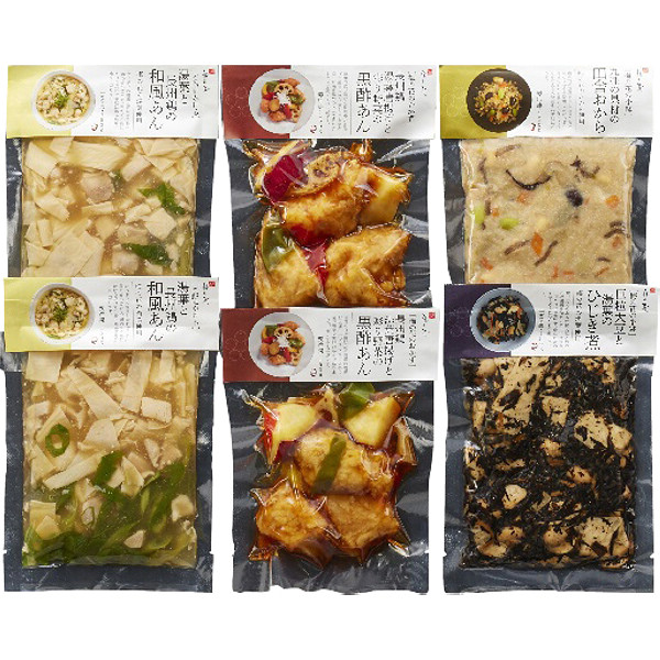 「梅の花」４種の惣菜詰合せ（計６袋）のサムネイル画像1