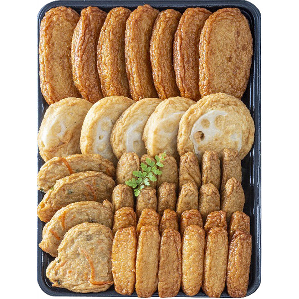 鹿児島「髙浜蒲鉾」串木野さつま揚げ折り詰め（百重）のサムネイル画像1