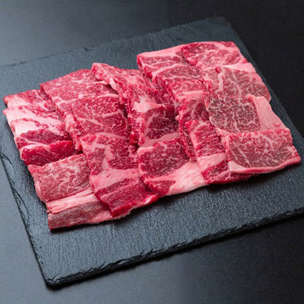 宮崎県産霧峰牛（交雑種）肩ロース焼肉（５００ｇ）のサムネイル画像1