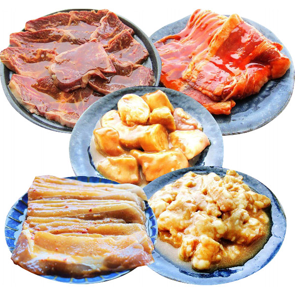 ５種の焼肉食べ比べセットのサムネイル画像1