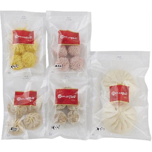 東京「赤坂四川飯店」監修点心５種セットのサムネイル画像1