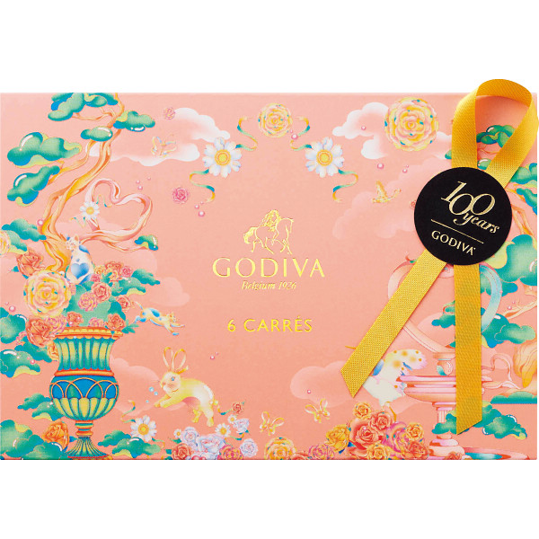 ゴディバ　アーリースプリング　カレ　アソートメント（６枚）のサムネイル画像1