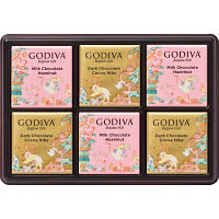 ゴディバ　アーリースプリング　カレ　アソートメント（６枚）