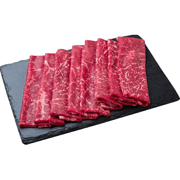 宮崎県産霧峰牛（交雑種）赤身モモすき焼き用（４００ｇ）のサムネイル画像1