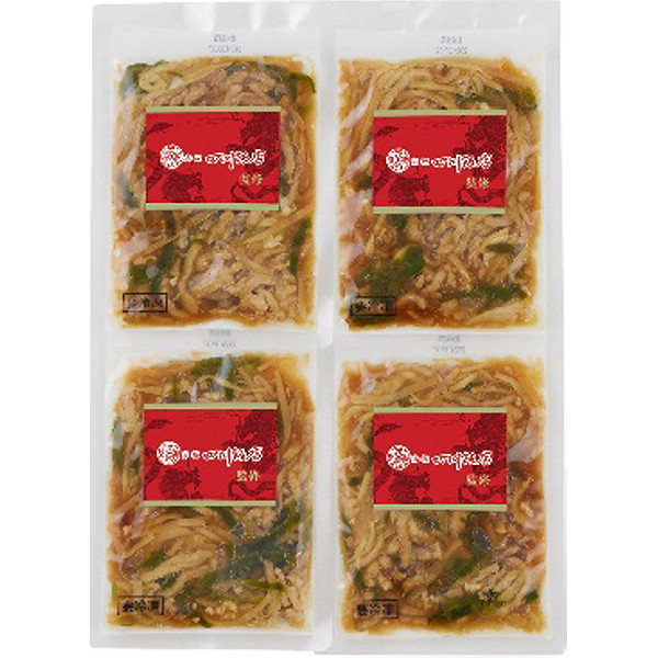 東京「赤坂四川飯店」監修青椒肉絲丼の具４個セットのサムネイル画像1