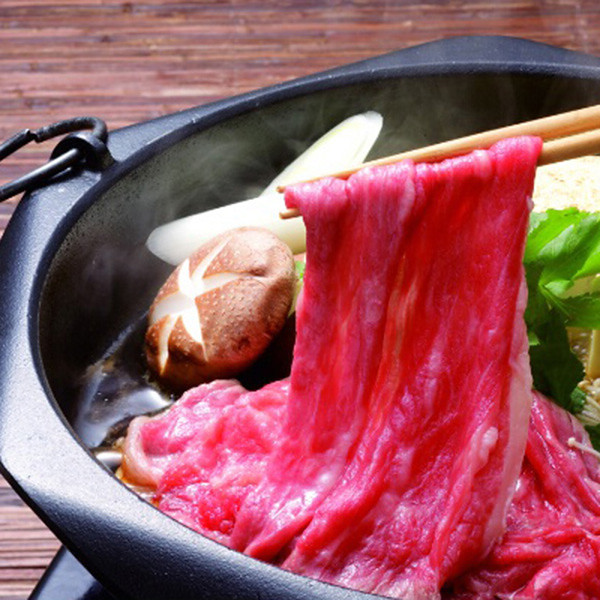 茨城県産常陸牛すき焼きのサムネイル画像1