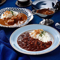 神戸・元町「アシエット」ハッシュドビーフとビーフカレー