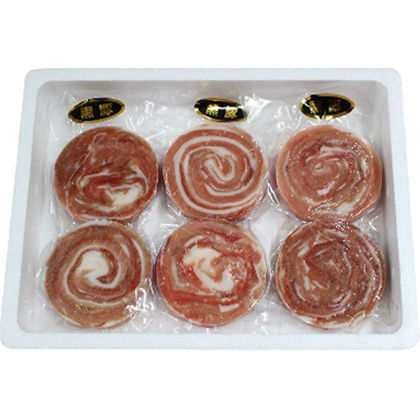 鹿児島県産黒豚ロールステーキのサムネイル画像1