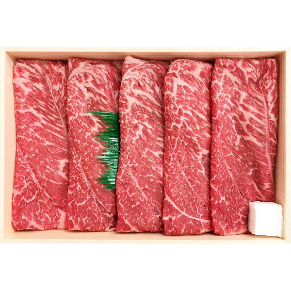 「山晃食品」米沢牛モモすき焼き・しゃぶしゃぶ用４５０ｇのサムネイル画像1