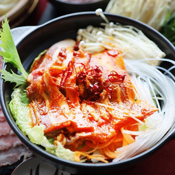 香川オリーブ豚旨辛チゲ鍋２人前のサムネイル画像2