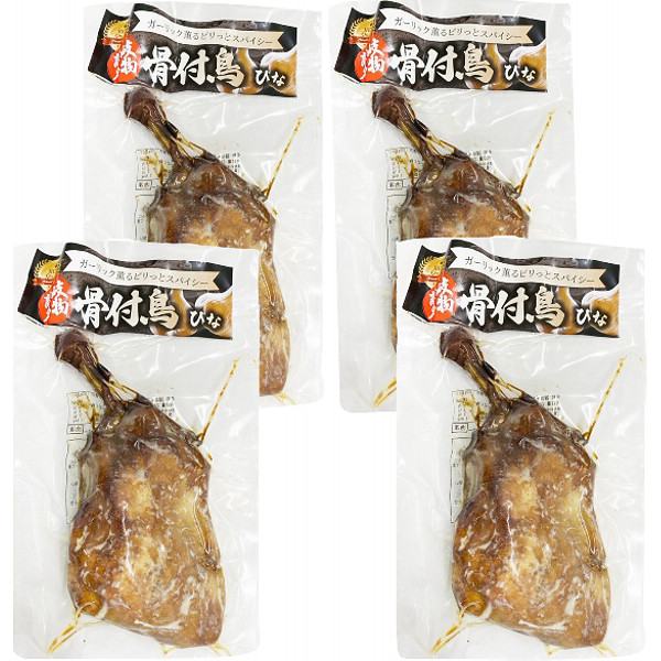 香川讃岐名物スパイシー骨付き若鶏４本セットのサムネイル画像1