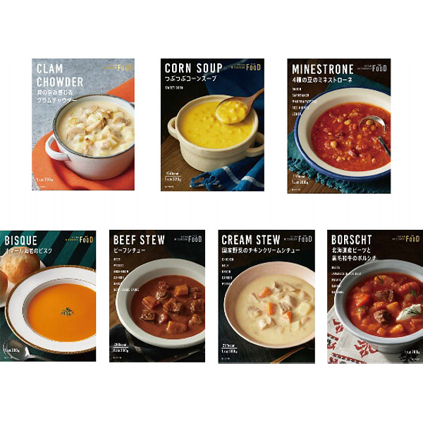 「ＴＨＥＦＯＯＤ」スープ７種詰合せのサムネイル画像1