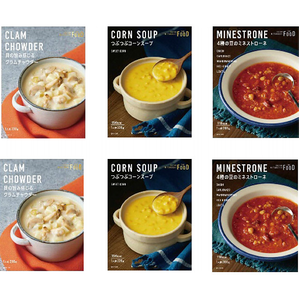 「ＴＨＥＦＯＯＤ」スープ３種詰合せのサムネイル画像1