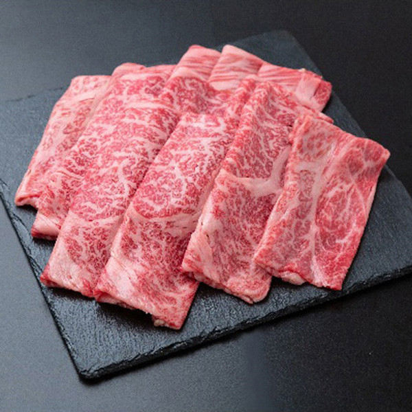 鹿児島黒牛肩ロースしゃぶしゃぶ用（６００ｇ）のサムネイル画像1