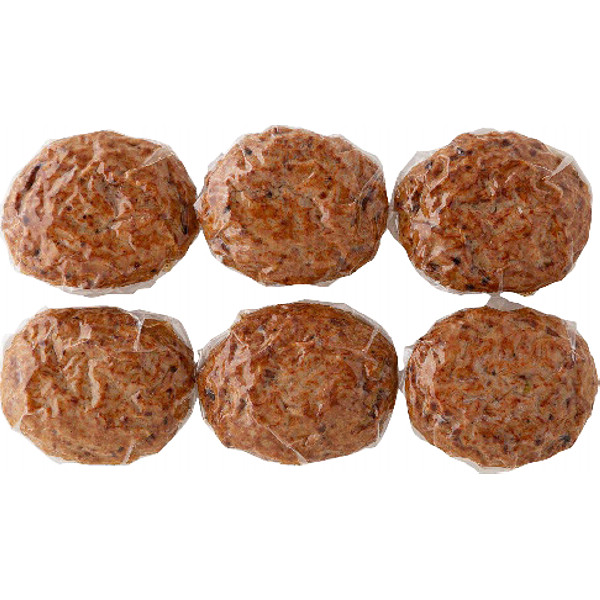 大阪「焼肉はらだ本店」黒毛和牛焼きハンバーグ（６個）のサムネイル画像1