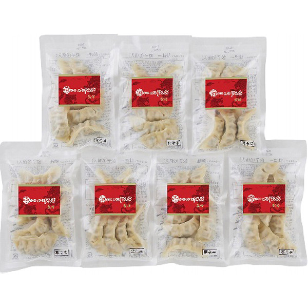 東京「赤坂四川飯店」監修餃子７袋セットのサムネイル画像1