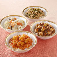 東京「赤坂四川飯店」監修本格丼ぶりの具４種セット