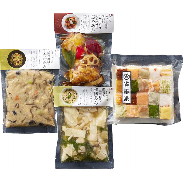 「梅の花」なみはや寿司と和惣菜３種３袋セットのサムネイル画像1