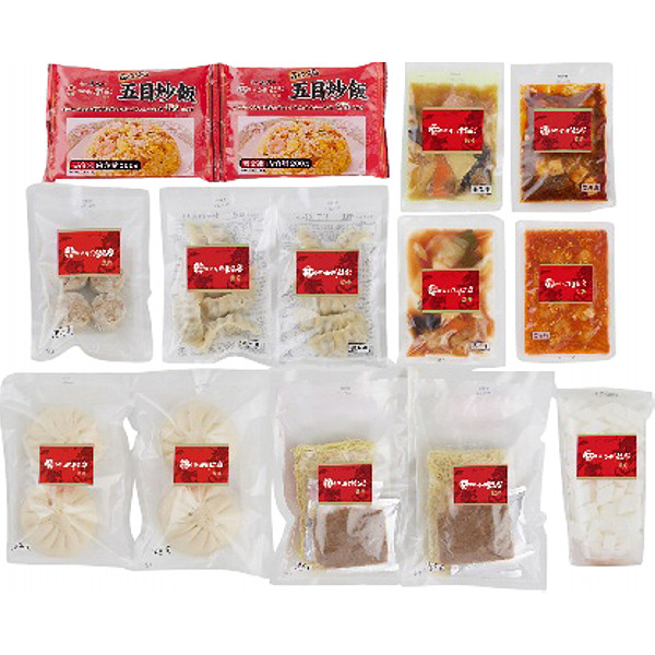 東京「赤坂四川飯店」監修本格中華１０種セットのサムネイル画像1