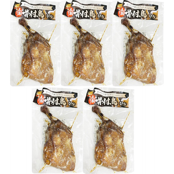 香川讃岐名物スパイシー骨付き若鶏５本セットのサムネイル画像1